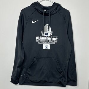 Nike Men’s Dri- Fit Black Football Champions Team Hoodie Size M